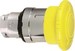Front element for mushroom push-button Yellow Round ZB4BS55