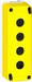 Enclosure for control circuit devices 3 Plastic XALFK03