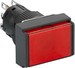 Push button, complete 1 Red Rectangular XB6EDF4B1P