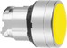 Front element for push button Yellow 1 Round ZB4BA54