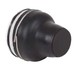 Front element for push button Black 1 Round XACB9112