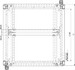 Component for installation (switchgear cabinet)  NSYSBTB