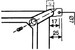 Component for arrangement / baying system (switchgear cabinet)  