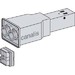 Feed unit for busbar trunk 40 A End Double KBB40ABG44TW