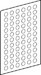 Text plate for control circuit devices Without imprint ZBY1101