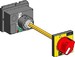 Handle for power circuit breaker Red GV7AP02