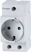 Socket outlet for distribution board 250 V 16 A 09980028