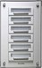 Doorbell panel 6 Aluminium Aluminium 5706210