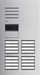Doorbell panel 16 Plastic Stainless steel REQ116Y