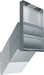 Letterbox Steel plate Wall lead-through REW414Y