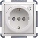 Socket outlet Protective contact 1 205124