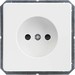 Socket outlet Without protective contact 1 205854