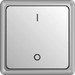Switch 2-pole switch Rocker/button 251204