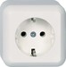 Socket outlet Protective contact 1 385002