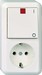 Combination switch/wall socket outlet Other 1 388200
