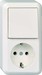 Combination switch/wall socket outlet Other 1 388600