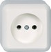 Socket outlet Without protective contact 1 395804