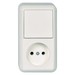 Combination switch/wall socket outlet Other 1 399604