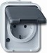 Socket outlet Protective contact 1 445009