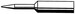 Soldering tip 0.4 mm Pencil point Straight 0832UD/SB