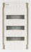 Small distribution board Flush mounted (plaster) 3 36 178818