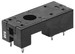 Relay socket PCB connection Direct mounting 951320
