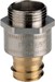 Screw connection for protective metallic hose 17 mm 5010010011