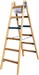 Ladder 1.26 m 4 Wood 1104-7