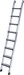 Ladder 2.11 m 8 Aluminium 48508