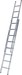 Ladder 2.4 m 5 Aluminium 6805