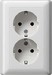 Socket outlet Protective contact 2 078003