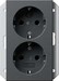 Socket outlet Protective contact 2 273128