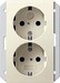 Socket outlet Protective contact 2 273501