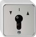 Switch 2-pole switch Rocker/button Basic element 014430