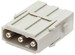 Contact insert for industrial connectors Pin 09140033001