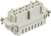 Contact insert for industrial connectors Bus 09340062716