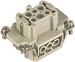 Contact insert for industrial connectors Bus 09330062701