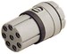 Contact insert for industrial connectors Bus Round 09150073121