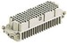 Contact insert for industrial connectors Bus 09161083101