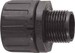 Screw connection for corrugated plastic hose 10 mm 166-21010
