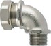 Screw connection for protective plastic hose 25 mm 166-41205