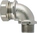 Screw connection for protective plastic hose 40 mm 166-41207