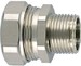Screw connection for protective plastic hose 32 mm 166-41305