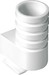 Cable entry Conduit inlet White 9010 13WW
