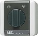 Venetian blind switch/-push button 1-pole switch 834.10W