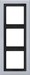 Cover frame for domestic switching devices 3 ALD2983