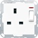 Socket outlet British Standard 1 A3171KO