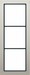 Cover frame for domestic switching devices 3 FDES2983