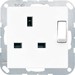 Socket outlet British Standard 1 A3171WW