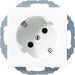 Socket outlet Protective contact 1 A520-45KIWW